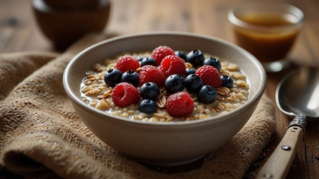 Nordic diet plan 1 Nordic Berry Oat Porridge