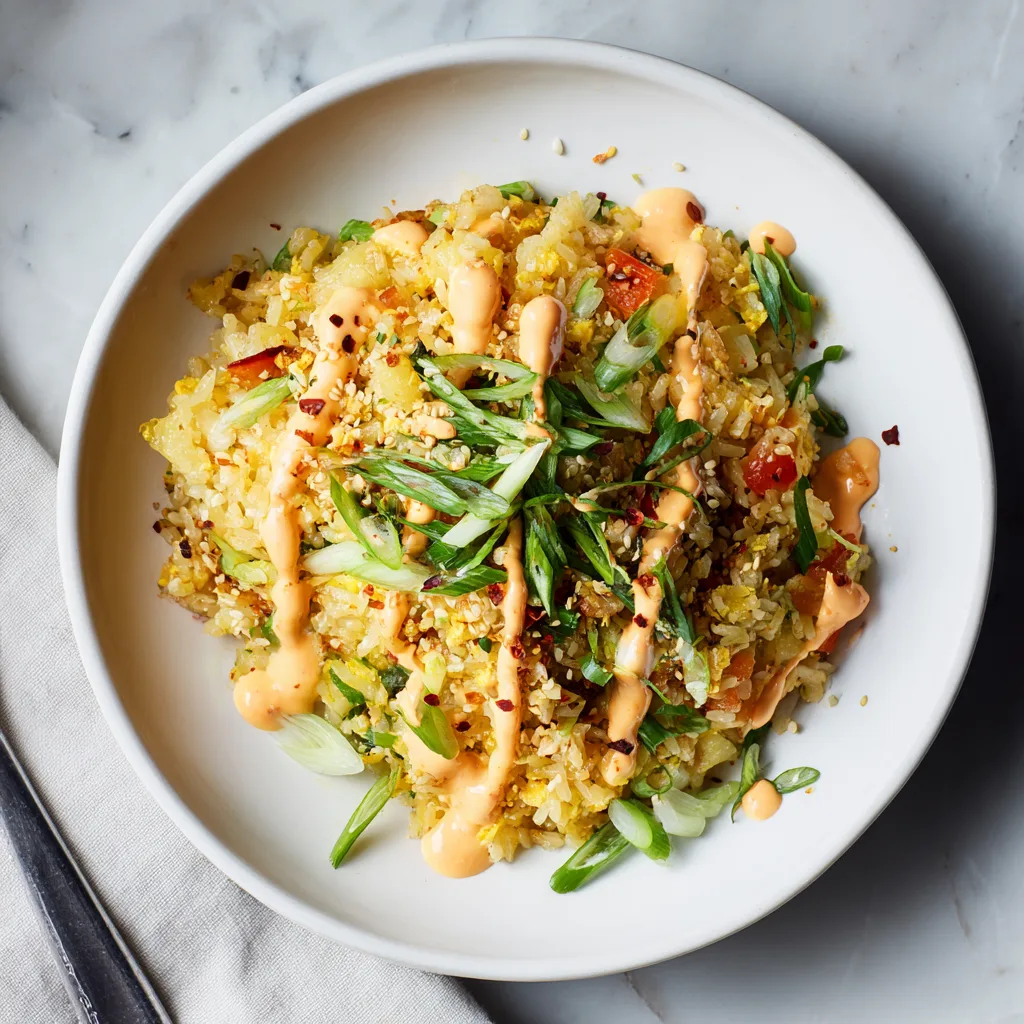 Bang Bang Fried Rice: The Ultimate Sweet, Spicy, and Creamy Comfort Food