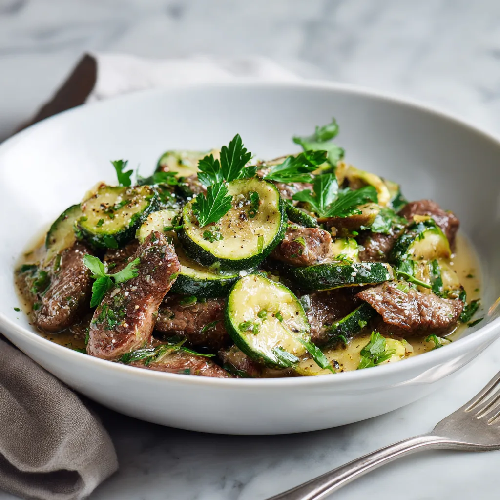 The Ultimate Creamy Steak Bowl with Zucchini: A 30-Minute Dinner Game Changer