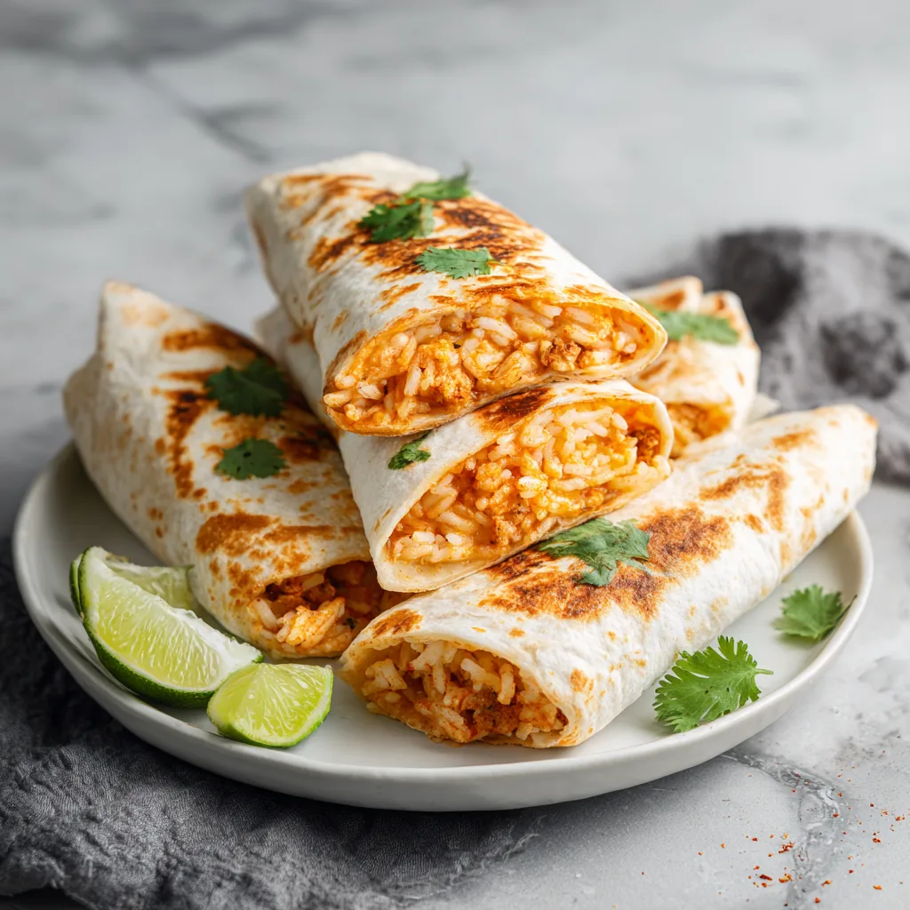 Cheesy Ground Chicken & Rice Burritos: The Ultimate Budget-Friendly Comfort Food