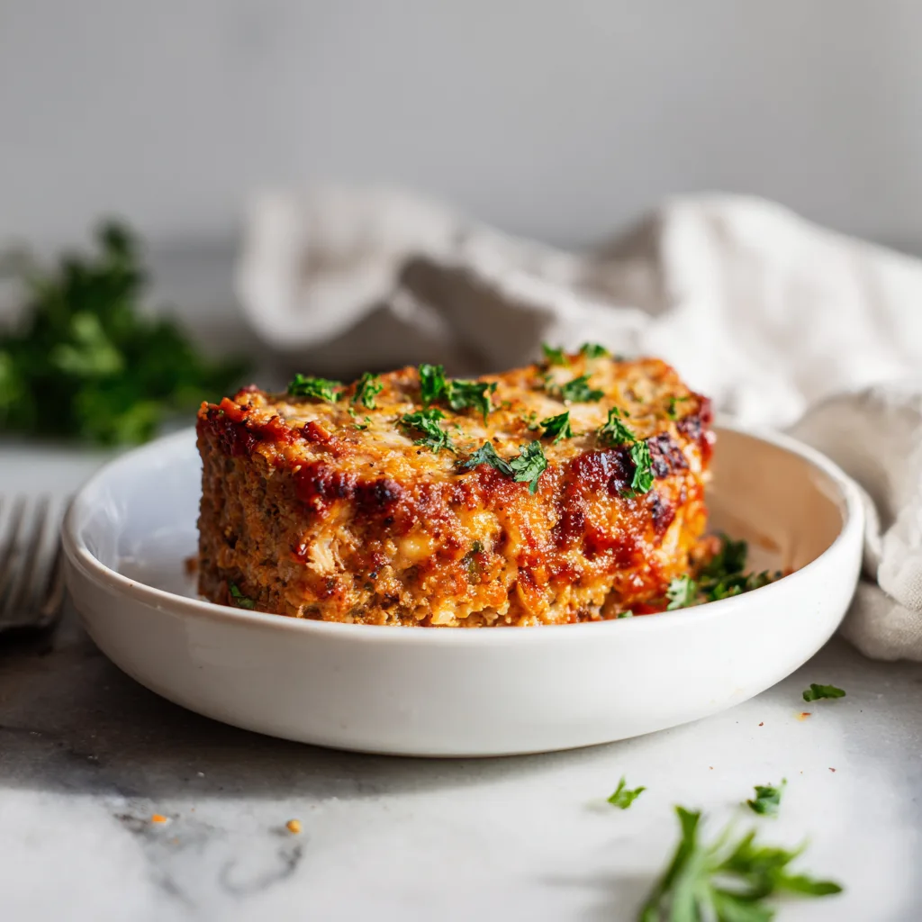 The Ultimate Parmesan Chicken Meatloaf: Comfort Food Reinvented