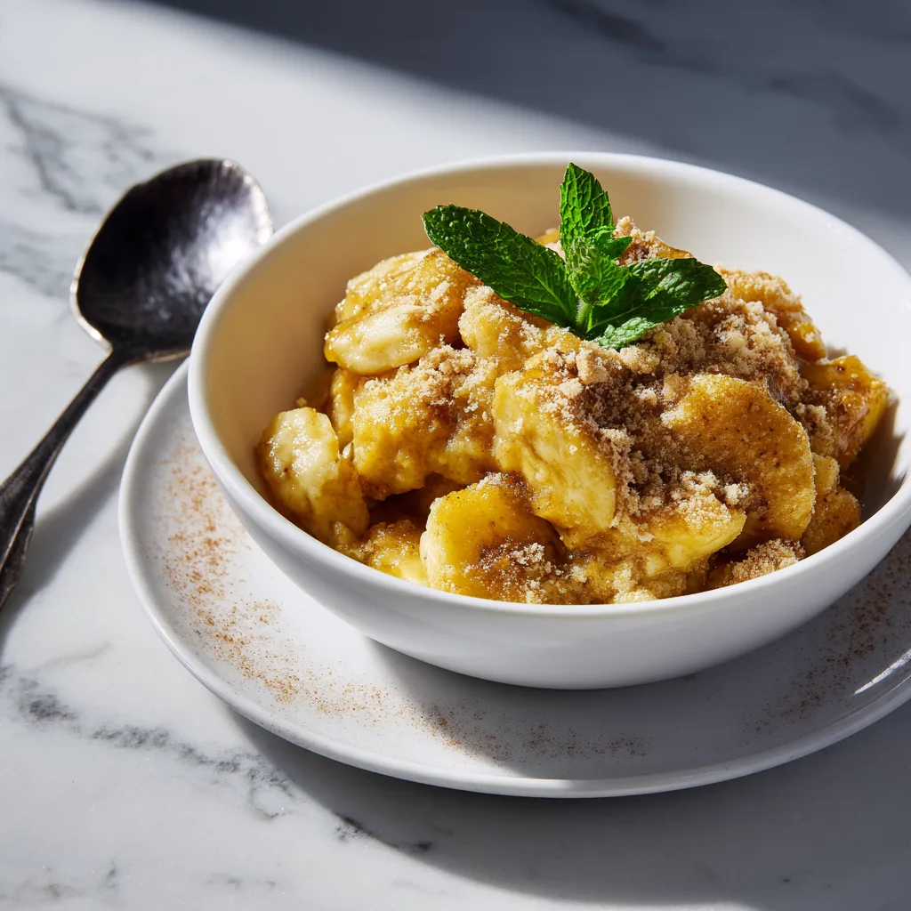 The Ultimate Southern Banana Cobbler: A Warm Hug in a Bowl