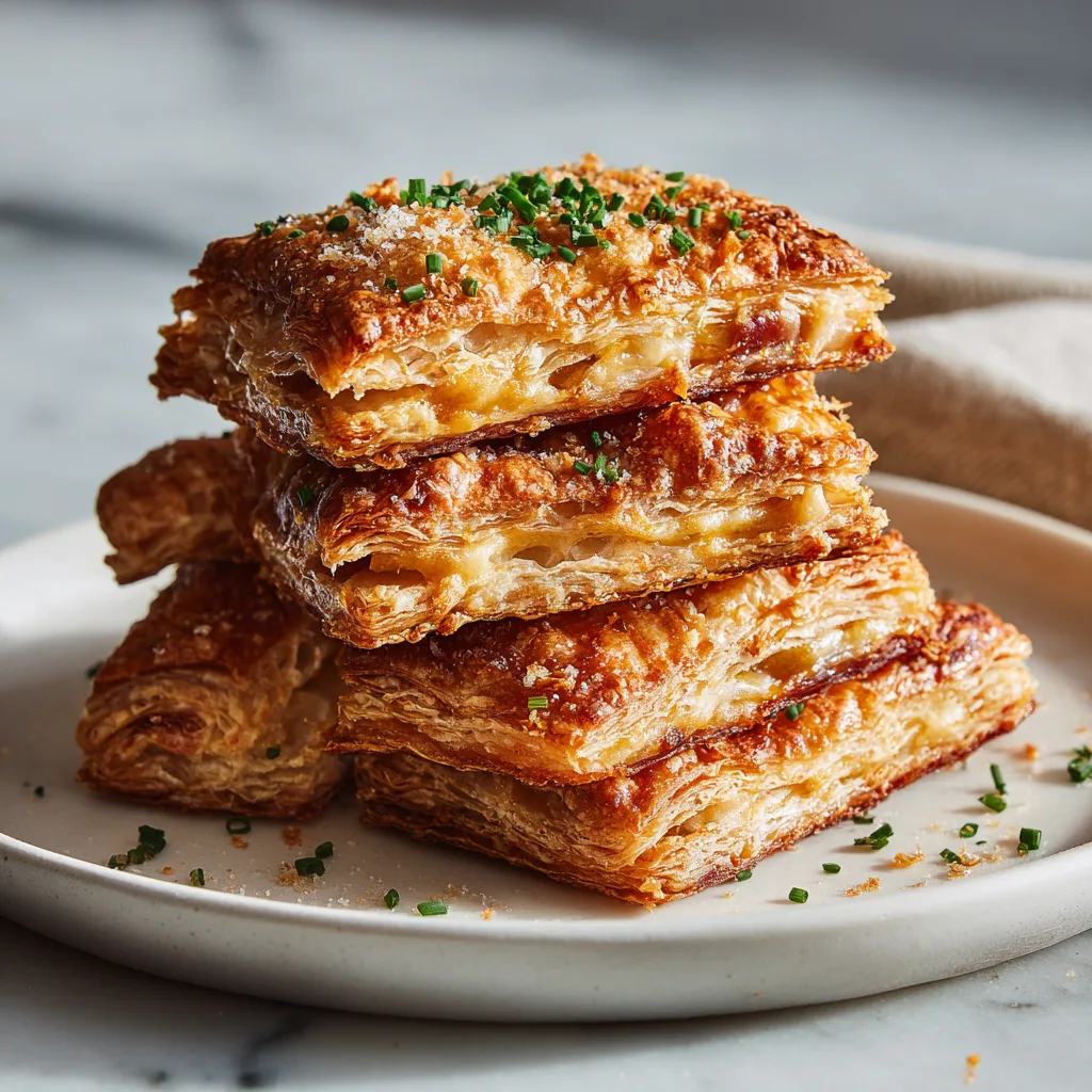 Crispy Ham & Cheese Puff Pastry Stacks: The Irresistible Savory Bake You’ll Make on Repeat