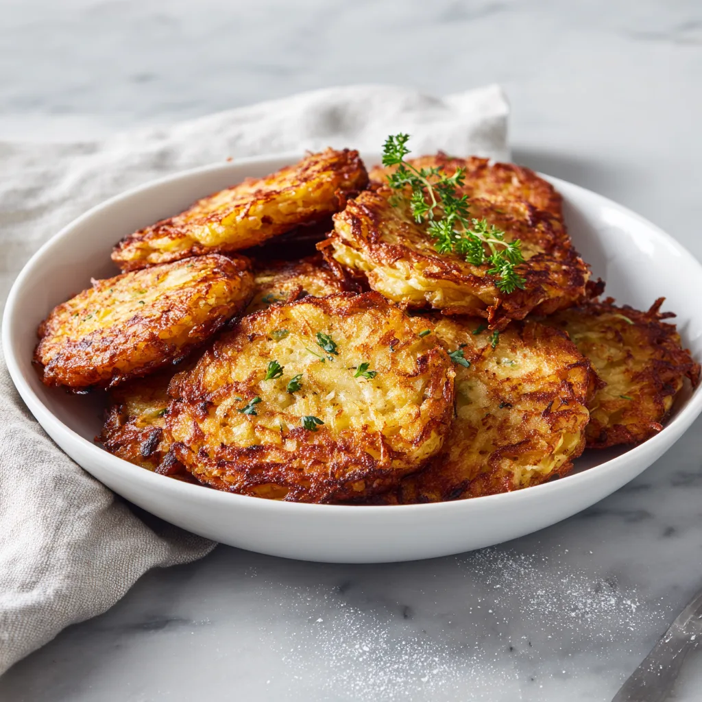 The Ultimate Crispy Loaded Hash Brown Patties Recipe