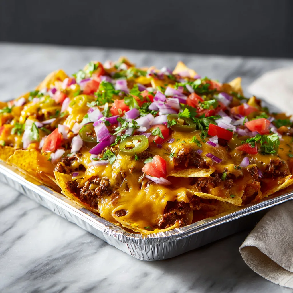 Loaded Beef Nachos: The Ultimate Crowd-Pleasing Recipe You’ll Make on Repeat