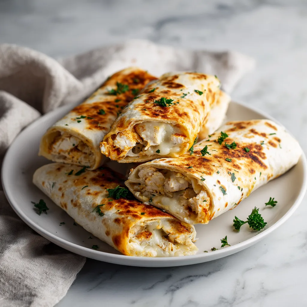 The Ultimate Guide to Making Ooey-Gooey Cheesy Garlic Chicken Wraps