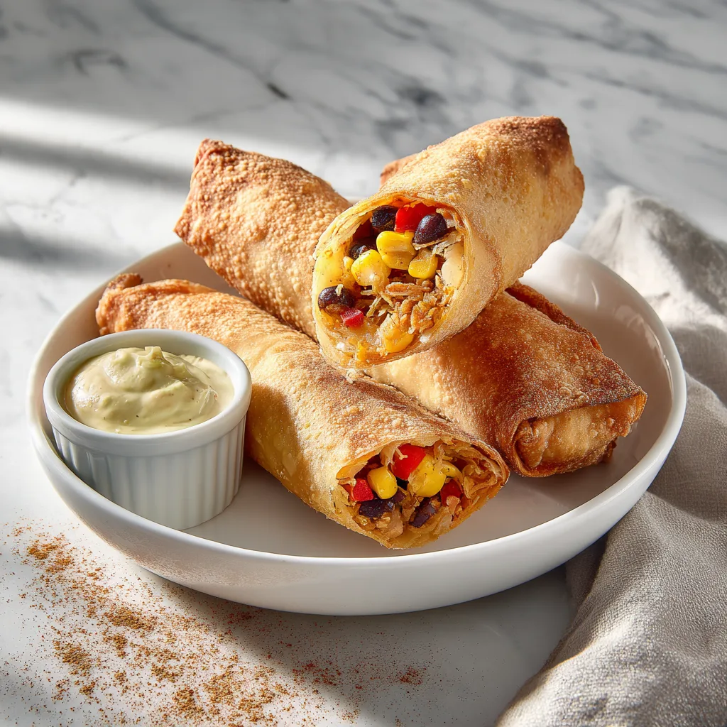 Southwest Chicken Egg Rolls: Crispy, Flavor-Packed, and Totally Irresistible