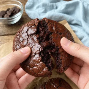 Chocolate brownie cookies
